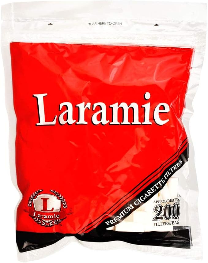 FILTROS PARA TABACO LARAMIE 200 PIEZAS