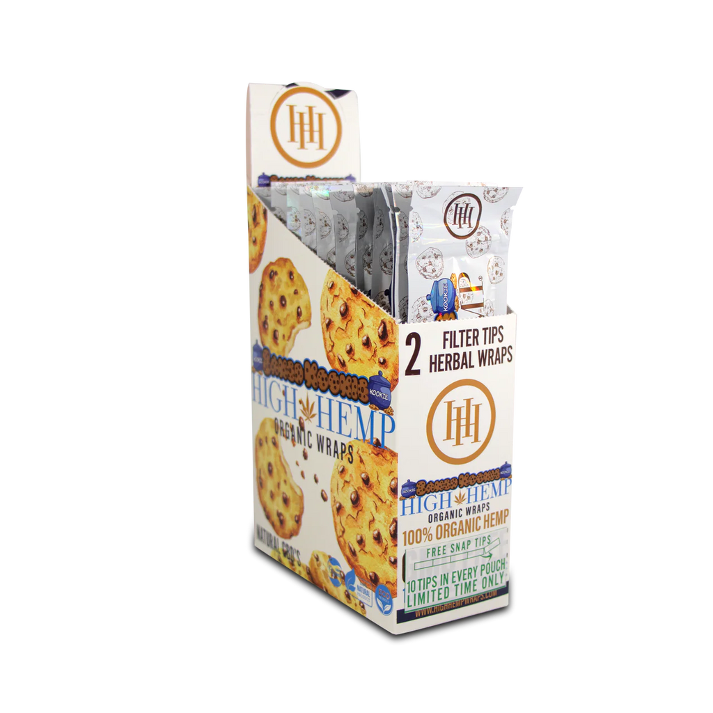 High Hemp Organic Wraps |Baked Kookie| Tobacco-Free Hemp Blunt Wraps