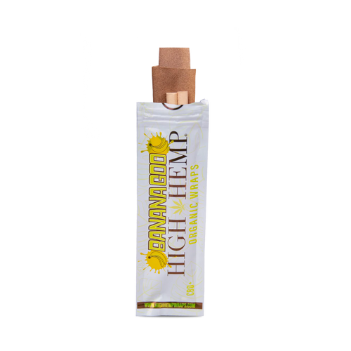 High Hemp Organic Wraps |Bannana Goo| Tobacco-Free Hemp Blunt Wraps