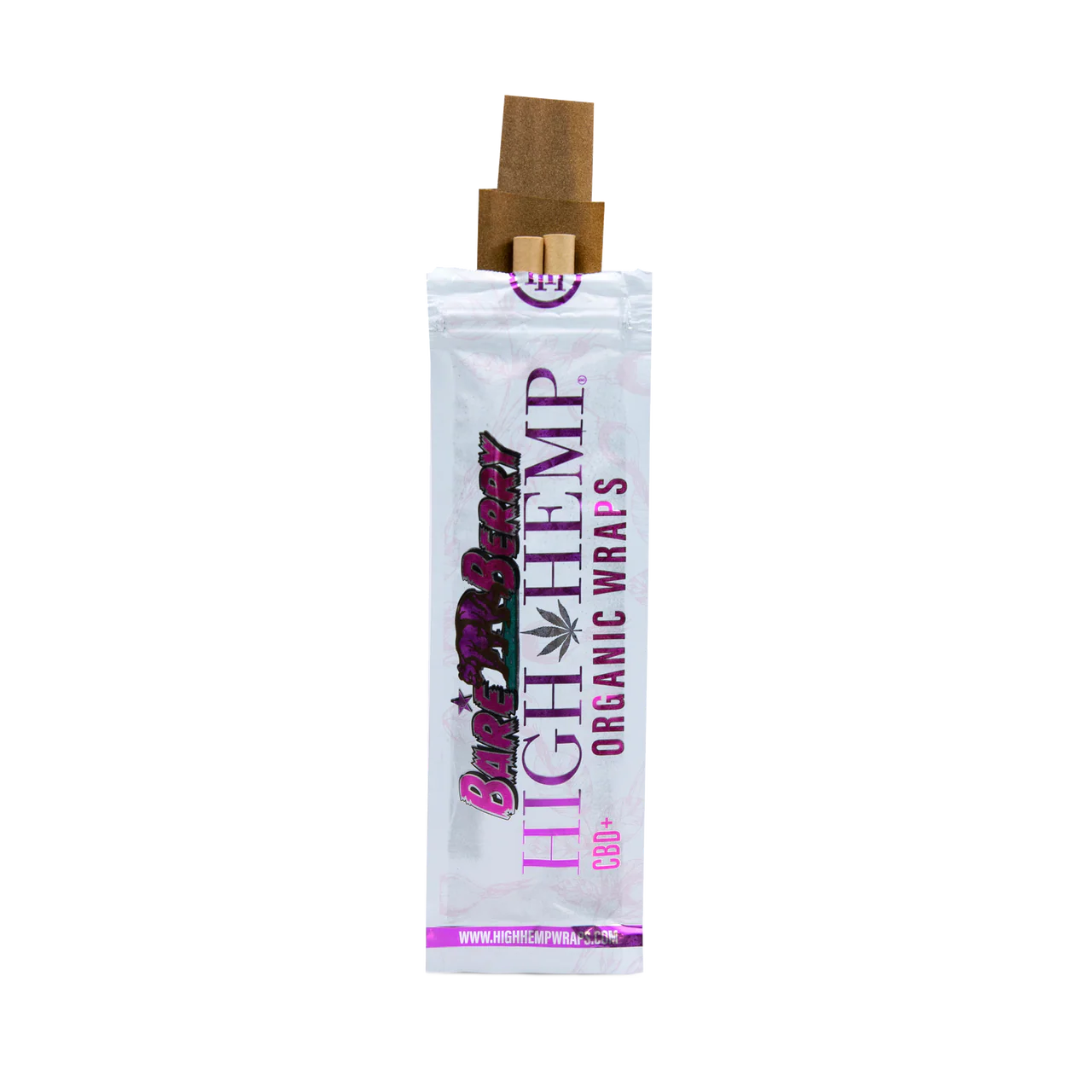 High Hemp Organic Wraps |BareBerry| Tobacco-Free Hemp Blunt Wraps