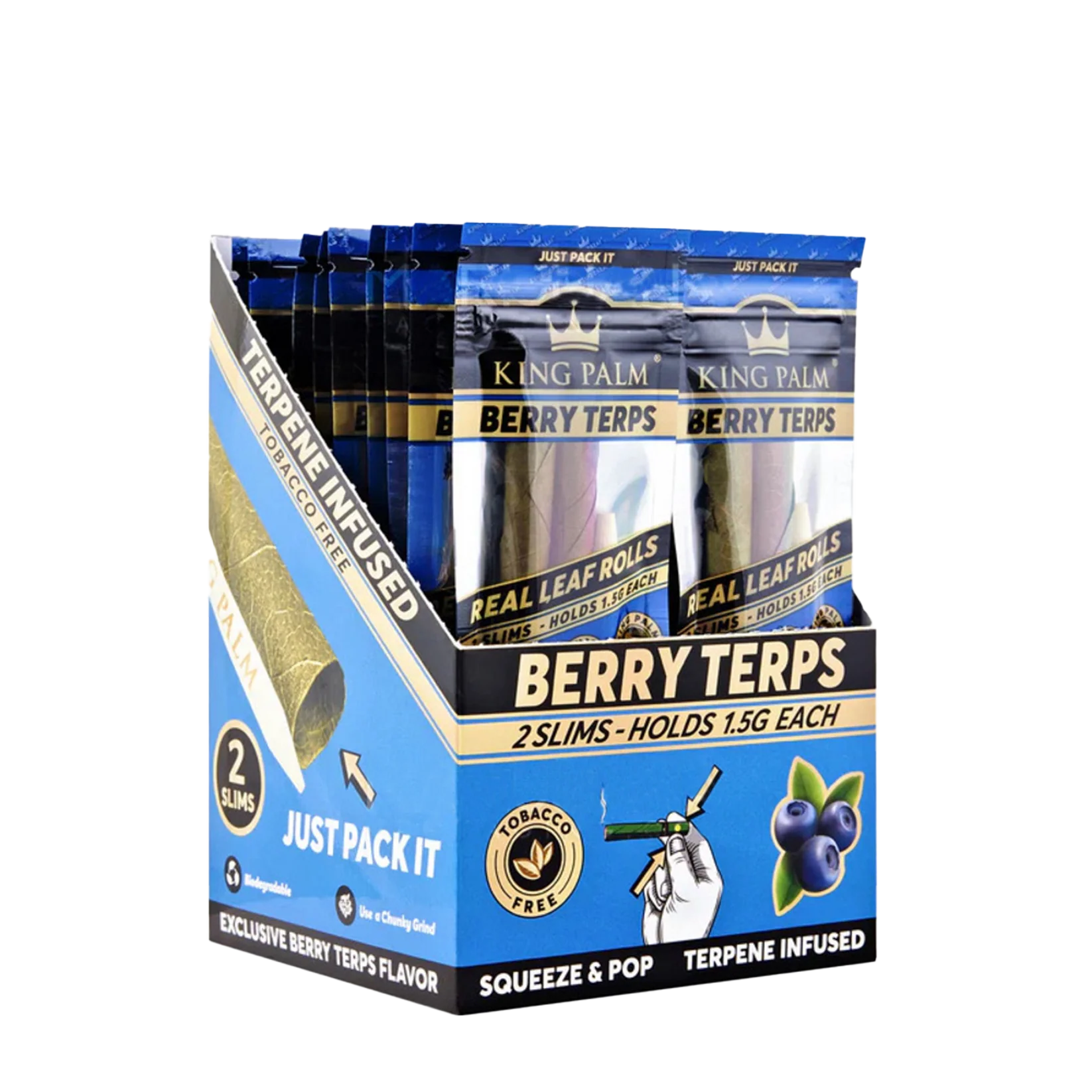 KING PALM BERRY TERPS 2 PIEZAS