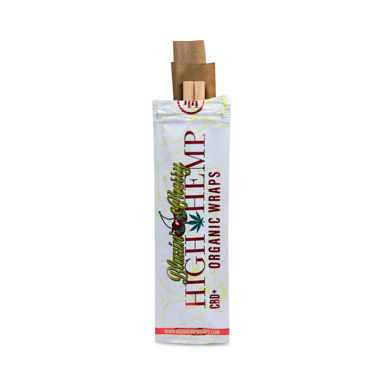 High Hemp Organic Wraps |Blazin' Cherry| Tobacco-Free Hemp Blunt Wraps