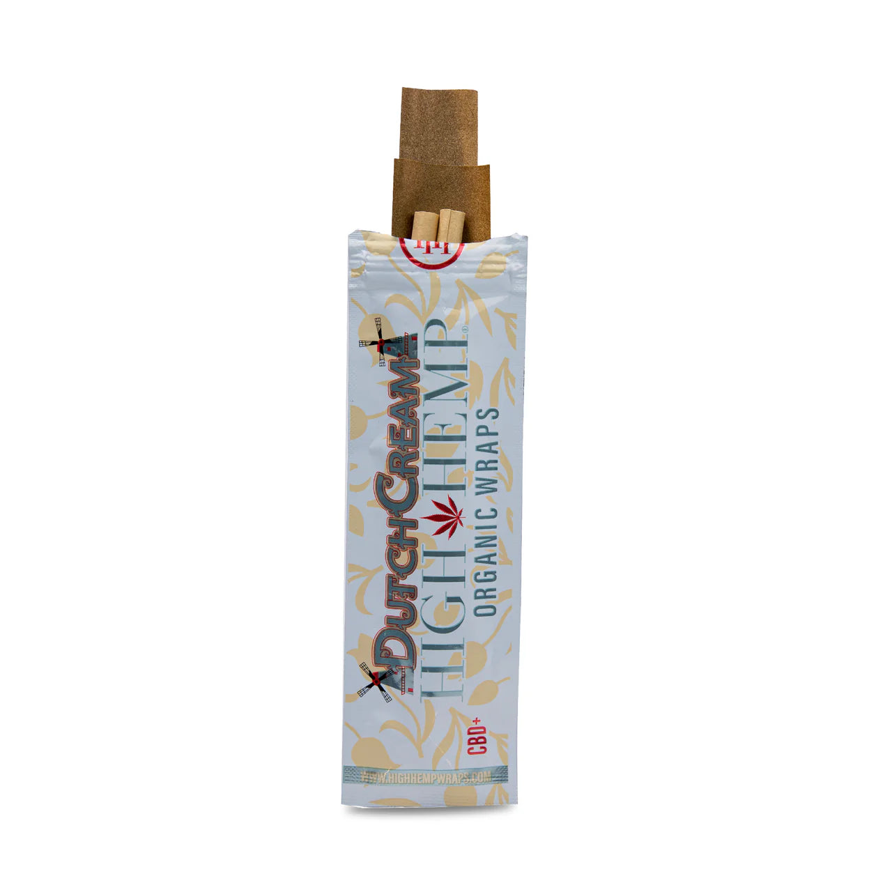 High Hemp Organic Wraps |Dutch Cream| Tobacco-Free Hemp Blunt Wraps