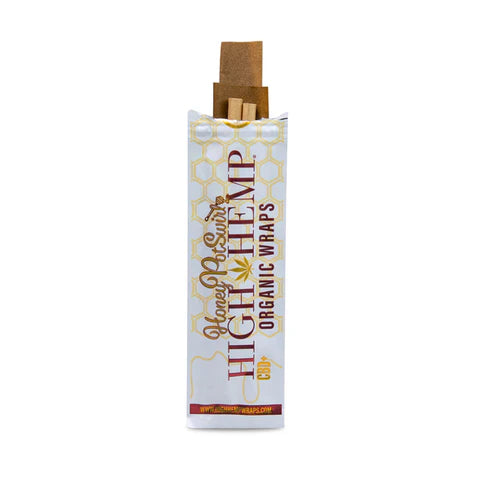 High Hemp Organic Wraps |HoneyPot swirl | Tobacco-Free Hemp Blunt Wraps
