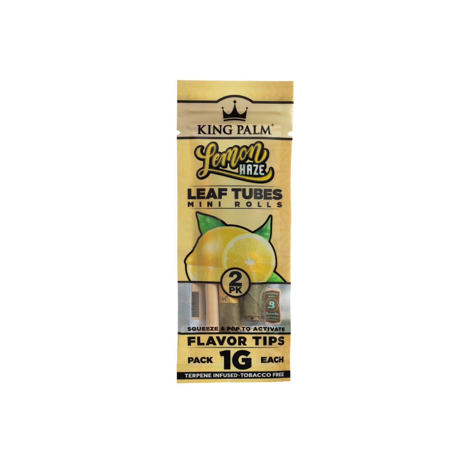 KING PALM LEMON HAZE 2 PIEZAS