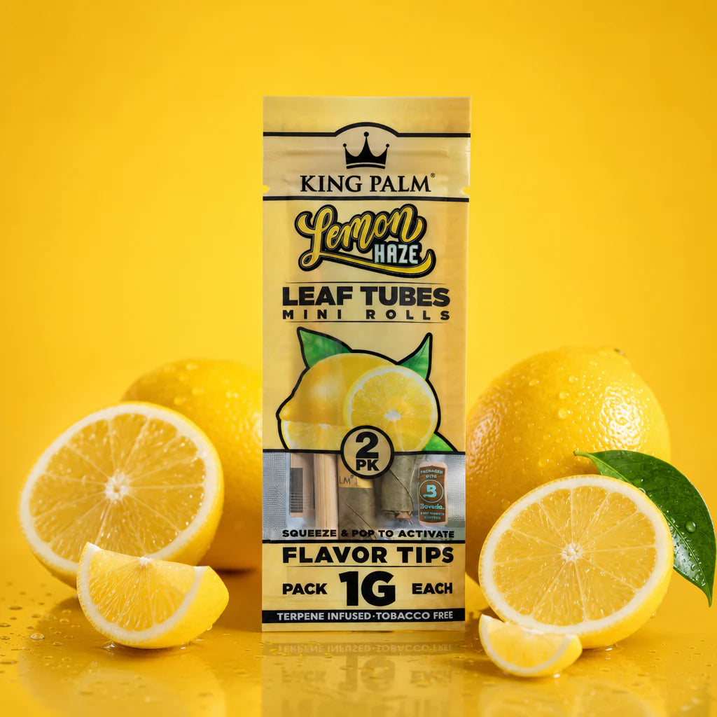 KING PALM LEMON HAZE 2 PIEZAS