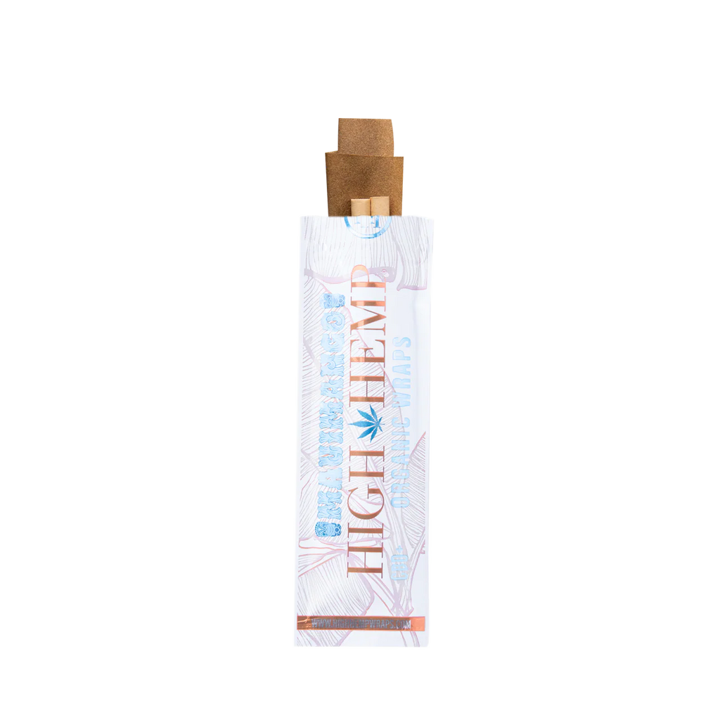 High Hemp Organic Wraps |Maui Mango| Tobacco-Free Hemp Blunt Wraps