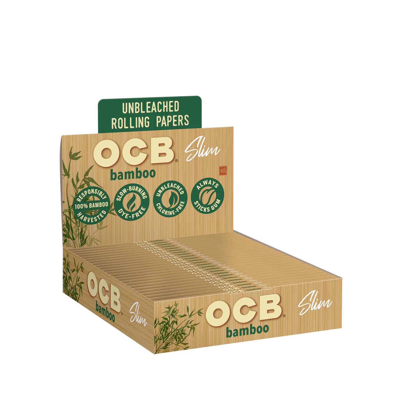 OCB Bamboo King Slim Rolling Papers