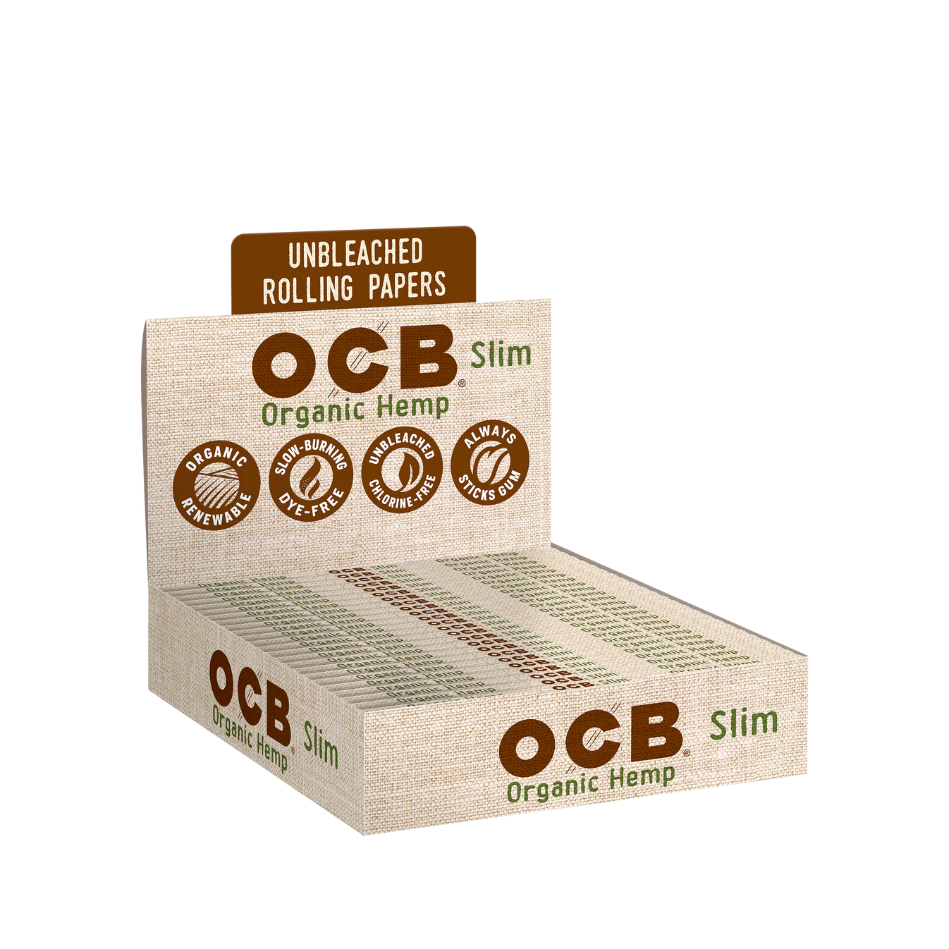 OCB Organic Hemp Slim Rolling Papers