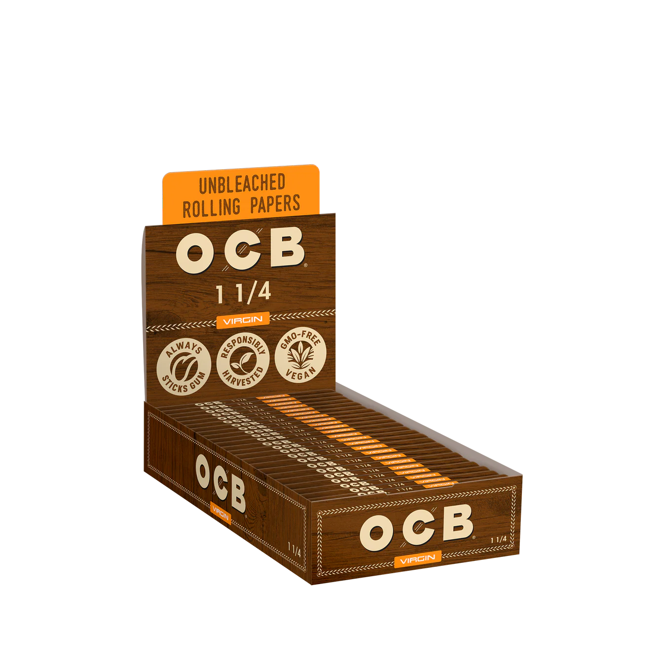 OCB Unbleached 1¼ Rolling Papers