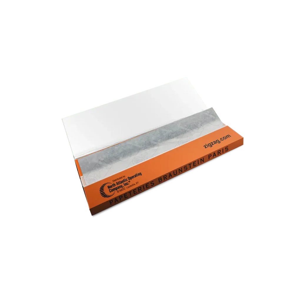 ZIG-ZACK FRENCH ORANGE ROLLING PAPERS   1/4