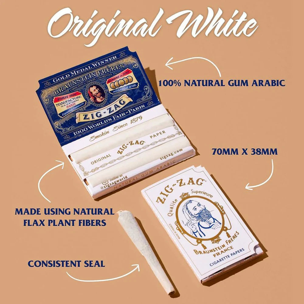 ZIG-ZACK  ORIGINAL WHITE PAPERS