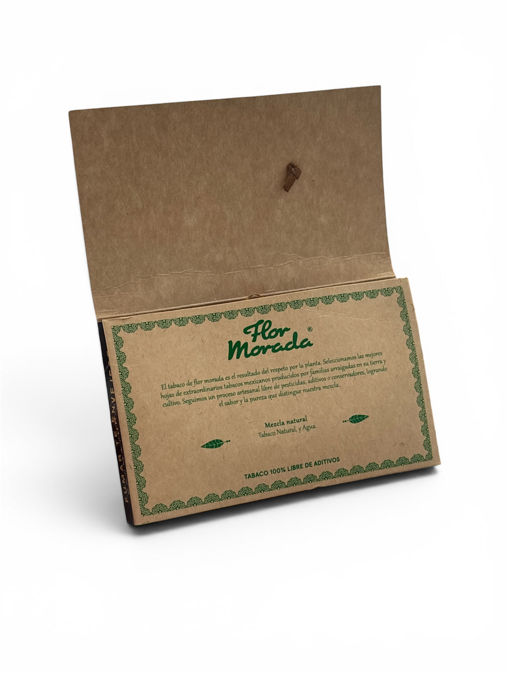 ORGANIC TABACO FLOR MORADA "NATURAL" + PAPELES MASCOTTE.
