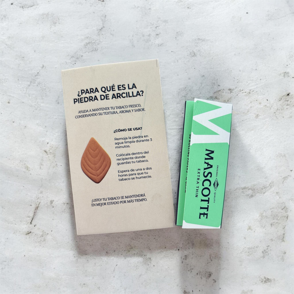 ORGANIC TABACO FLOR MORADA "NATURAL" + PAPELES MASCOTTE.