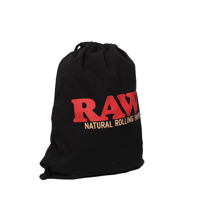 RAW Drawstring Bag (BLACK)