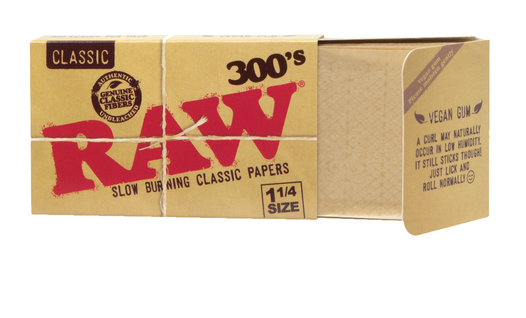 RAW 300'S  Classic Creaseless 1 ¼