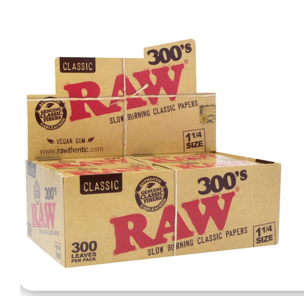 RAW 300'S  Classic Creaseless 1 ¼