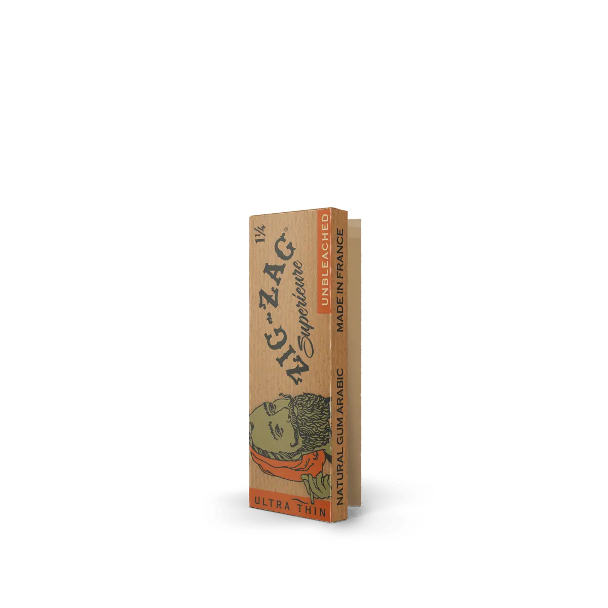 ZICK ZACK UNBLEACHED PAPERS 1 1/4