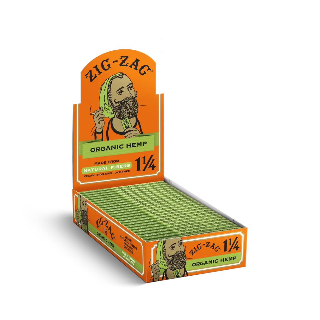 ZIG-ZACK ORGANIC HEMP PAPERS 1 1/4