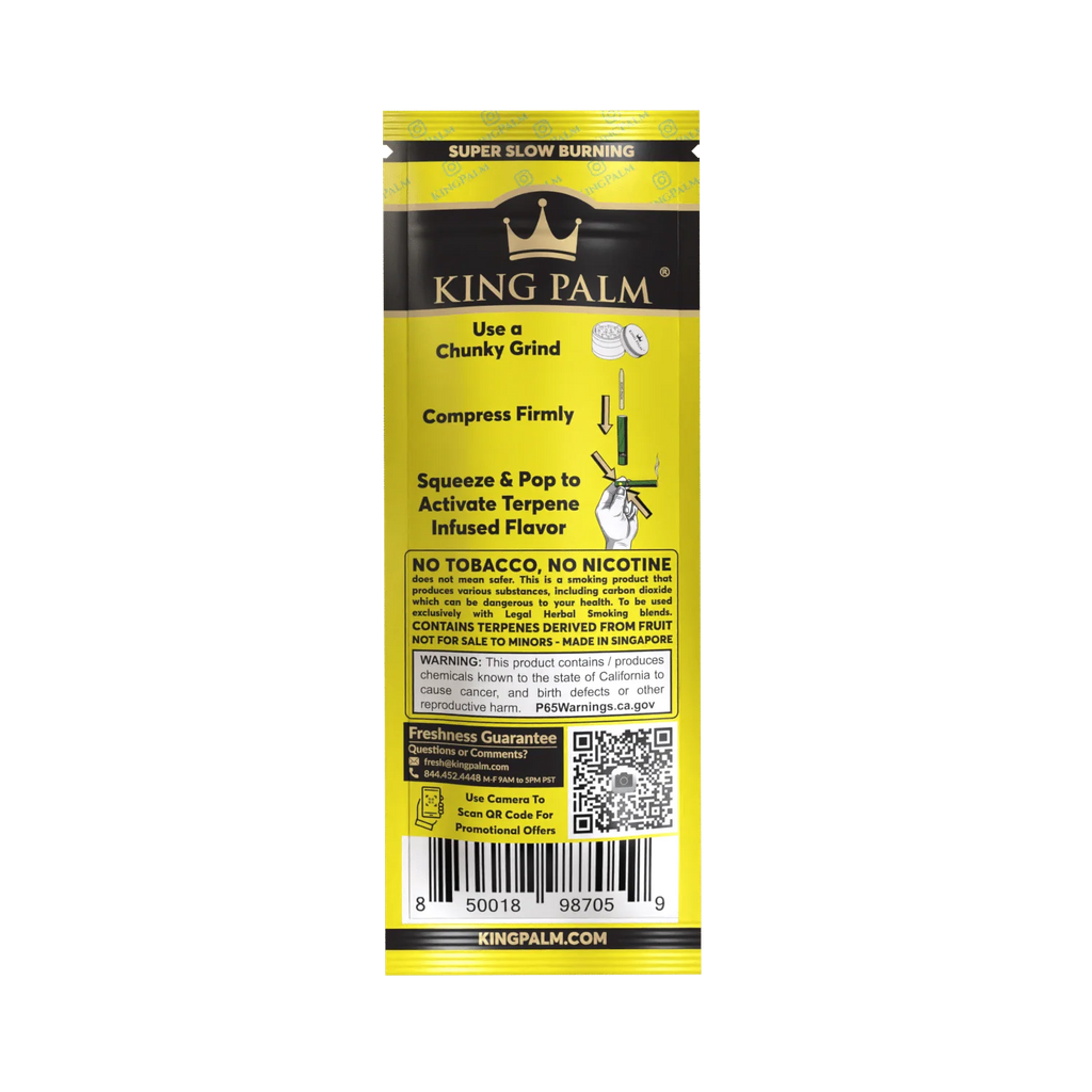KING PALM  BANANA CREAM 2 PIEZAS