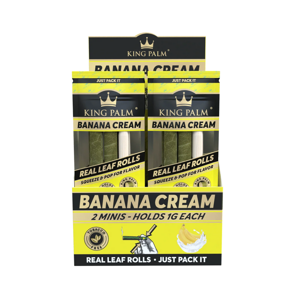 KING PALM  BANANA CREAM 2 PIEZAS