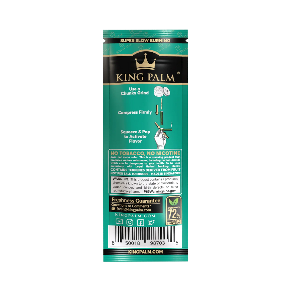 KING PALM MINT 2 PIEZAS