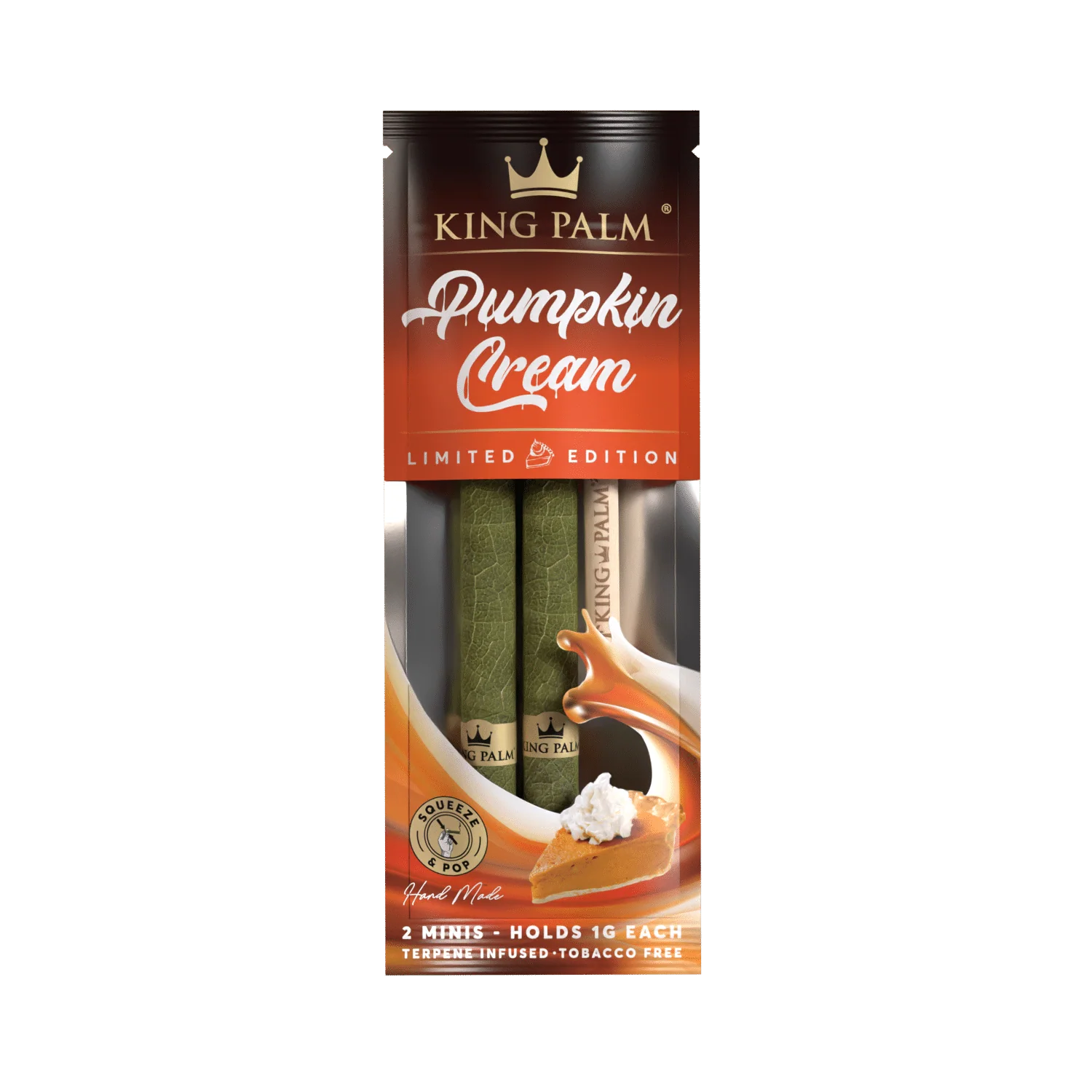 KING PALM PUMPKIN CREAM 2 PIEZAS