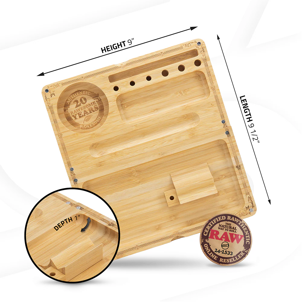 RAW Backflip 20th Anniversary Rolling Tray